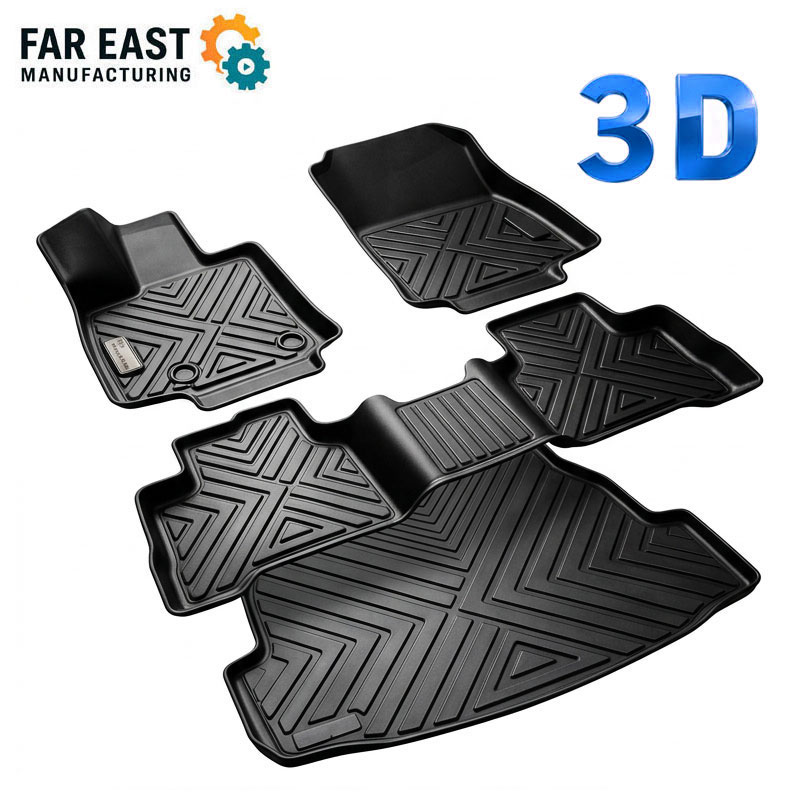 Mataí Urlár Gluaisteán 3D TPE